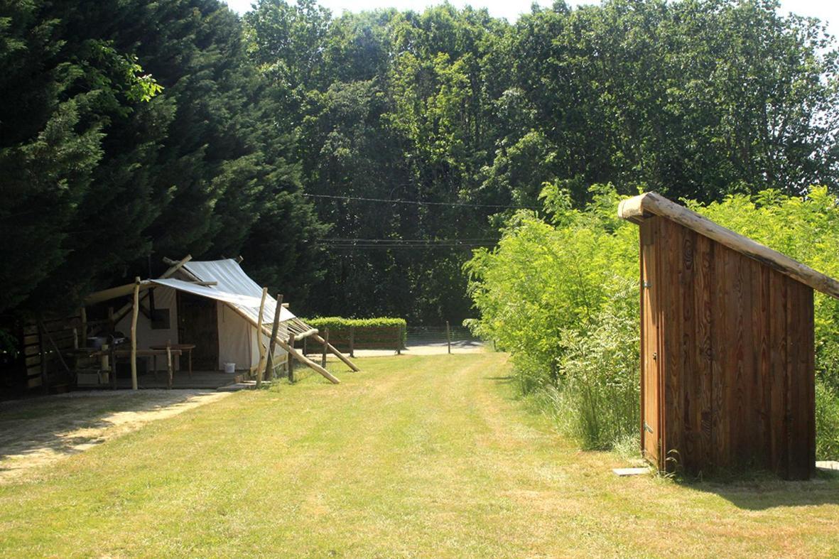 Tente Trappeur Ada, Au Jardin De La Vouivre Saint-Vincent-en-Bresse Extérieur photo