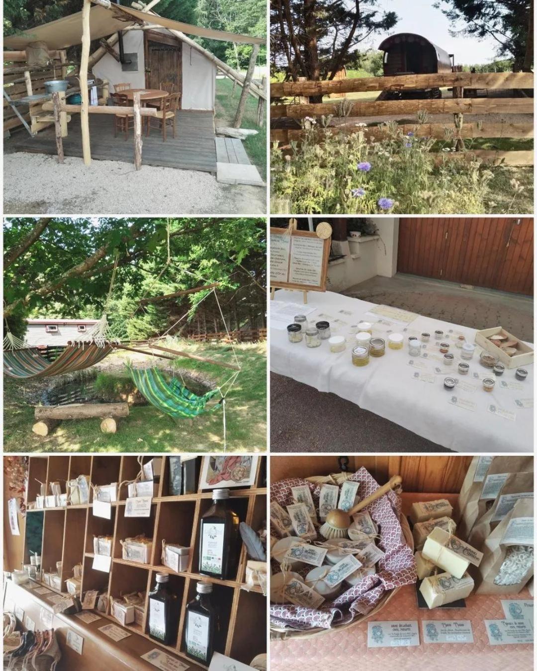 Tente Trappeur Ada, Au Jardin De La Vouivre Saint-Vincent-en-Bresse Extérieur photo