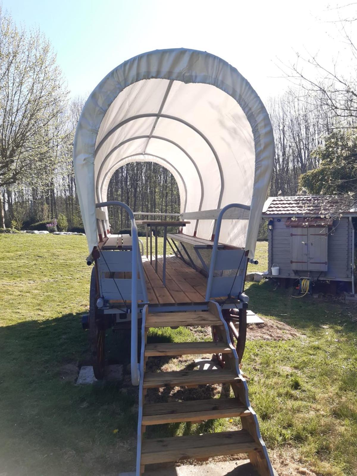 Tente Trappeur Ada, Au Jardin De La Vouivre Saint-Vincent-en-Bresse Extérieur photo
